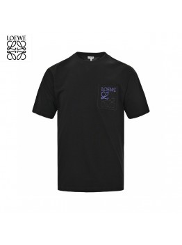 Loewe Pocket Logo T-Shirt in Black