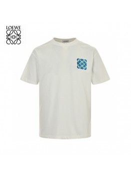 Loewe Floral Pocket T-Shirt (White)