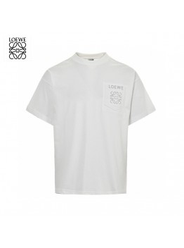 Loewe White Pocket T-Shirt