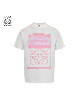 Loewe Pink Graphic T-Shirt