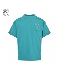 Loewe Teal Pocket Logo T-Shirt