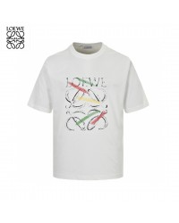 Loewe Graphic Logo T-Shirt (White)