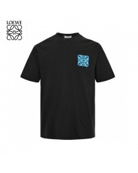 Loewe Floral Pocket T-Shirt (Black)