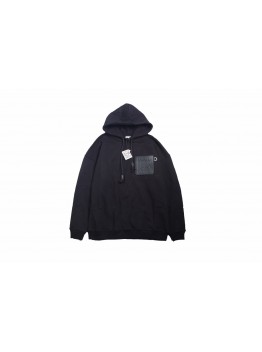 Loewe Black Logo Patch Hoodie
