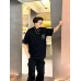 Loewe Black T-Shirt with White Pocket Logo
