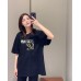 Loewe T-shirt with Colorful Logo (Black)