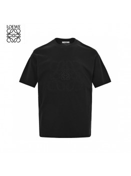 Loewe T-Shirt - Black Barbed Wire Graphic