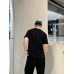 Loewe Black T-Shirt with Blue Pocket