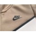 NIKE TECH FLEECE HOODIE x SANDALWOOD/LIGHT BONE WHITE