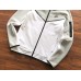NIKE TECH FLEECE HOODIE x WHITE/GREY