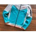 NIKE TECH FLEECE HOODIE x WOLF GREY/AQUAMARINE/ORANGE