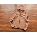 NIKE TECH FLEECE HOODIE x ARCHEO BROWN