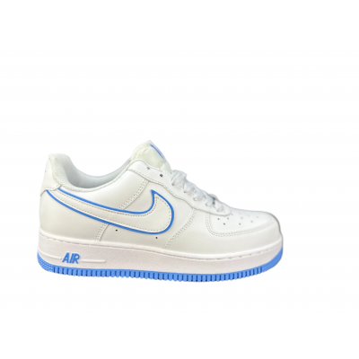 NIKE AIR FORCE 1 "Double Swoosh White/Blue"