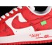 NIKE AIR FORCE 1 x LOUIS VUITTON VIRGIL ABLOH WHITE RED
