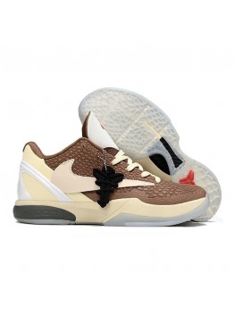 NIKE KOBE 6 PROTRO x TRAVIS SCOTT REVERSE MOCHA