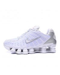 NIKE SHOX TL x WHITE METALLIC SILVER