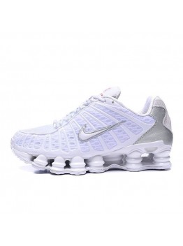 NIKE SHOX TL x WHITE METALLIC SILVER