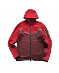 NIKE TECH FLEECE HOODIE x BERRY/POMEGRANATE