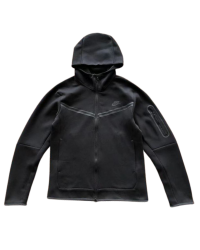 NIKE TECH FLEECE HOODIE x BLACK