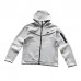 NIKE TECH FLEECE HOODIE x GREY