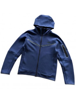 NIKE TECH FLEECE HOODIE x NAVY