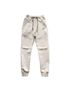 NIKE TECH FLEECE HOODIE x OLIVE GREY/ENIGMA STONE