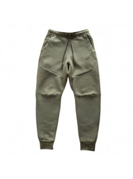 NIKE TECH FLEECE PANTS x ARMY GREEN