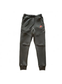 NIKE TECH FLEECE PANTS x BLACK/DARK SMOKE GREY