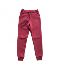NIKE TECH FLEECE PANTS x BURGUNDY