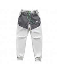 NIKE TECH FLEECE PANTS x GREY/BLACK/GREEN