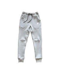NIKE TECH FLEECE PANTS x GREY/WHITE