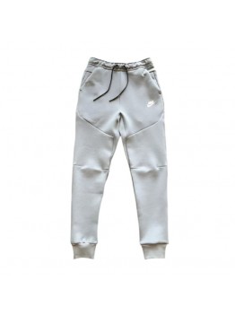 NIKE TECH FLEECE PANTS x GREY/WHITE