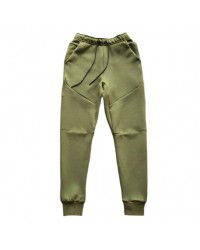NIKE TECH FLEECE PANTS x OLIVE GREEN