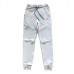 NIKE TECH FLEECE PANTS x WOLF GREY/AQUAMARINE/ORANGE