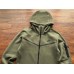 NIKE TECH FLEECE HOODIE x ARMY GREEN
