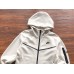 NIKE TECH FLEECE HOODIE x CREAMY WHITE