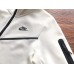 NIKE TECH FLEECE HOODIE x WHITE