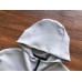 NIKE TECH FLEECE HOODIE x WOLF GREY/AQUAMARINE/ORANGE
