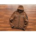 NIKE TECH FLEECE HOODIE x BROWN
