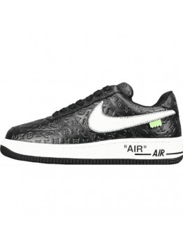 NIKE AIR FORCE 1 x LOUIS VUITTON BLACK
