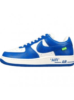 NIKE AIR FORCE 1 x LOUIS VUITTON BLUE/WHITE