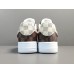 NIKE AIR FORCE 1 x LOUlS VUlTTON BROWN/WHITE
