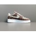 NIKE AIR FORCE 1 x LOUlS VUlTTON BROWN/WHITE