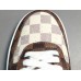 NIKE AIR FORCE 1 x LOUlS VUlTTON BROWN/WHITE