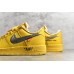 NIKE AIR FORCE 1 x OFF-WHITE ICA UNIVERSITY GOLD