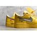NIKE AIR FORCE 1 x OFF-WHITE ICA UNIVERSITY GOLD