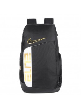 NIKE ELITE PRO BASKETBALL BACKPACK BLACK AND GOLD