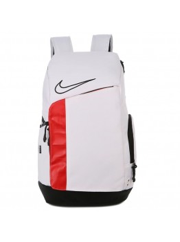NIKE ELITE PRO BASKETBALL BACKPACK WHITE AND RED