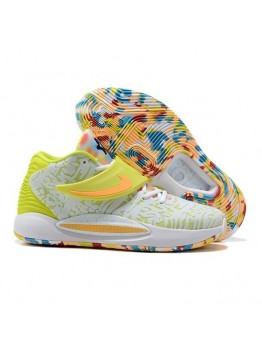 NIKE KD 14 x WHITE LIME GREEN