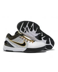 NIKE KOBE 4 PROTRO x WHITE BLACK DEL SOL